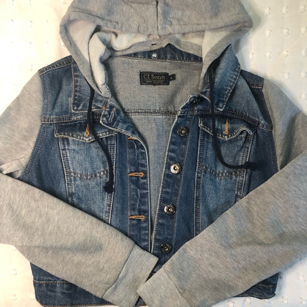 Cropped Denim Jacket